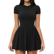 Tennis Dress With Shorts Tennis Wear Workout Gym Outfit Sport Golf Dress Women Casual Slim Fit Stretchy Badminton Clothing