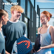 HEAD VIBE Series 2025 anglies pluošto padelio raketė su EVA Memory Flex šerdimi