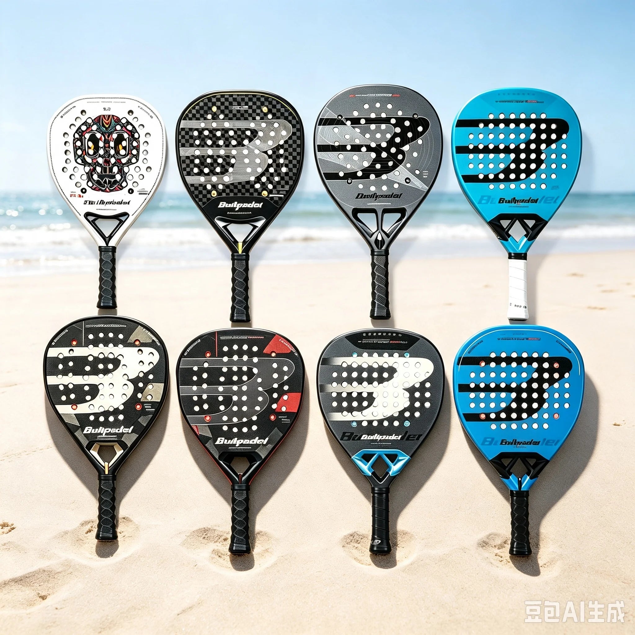Bullpadel Padel Tennis Racket Carbon Fibre Composite Diamond Tear Round Shaped EVA Laminated Foam Sports Racquet 2026