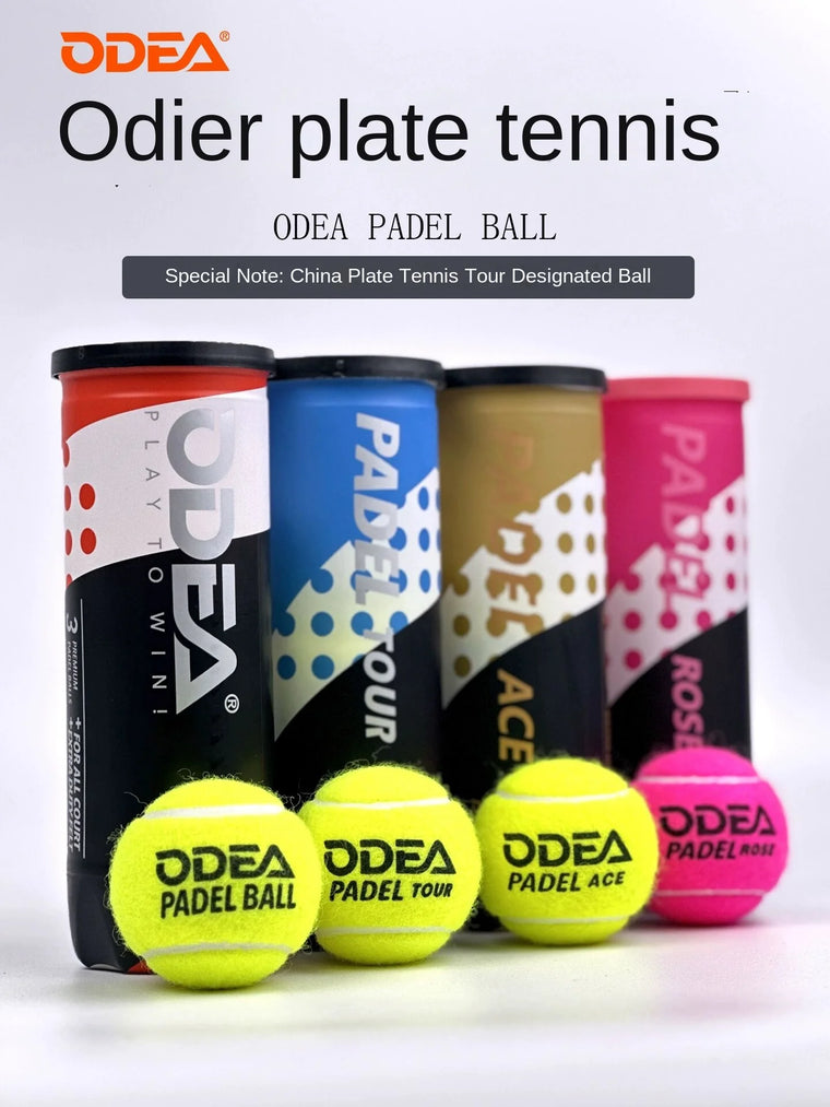 Odea Profession Tennis Padel Balls Match Ball PADEL BALL Cage Tennis High Elasticity Durable Training Ball