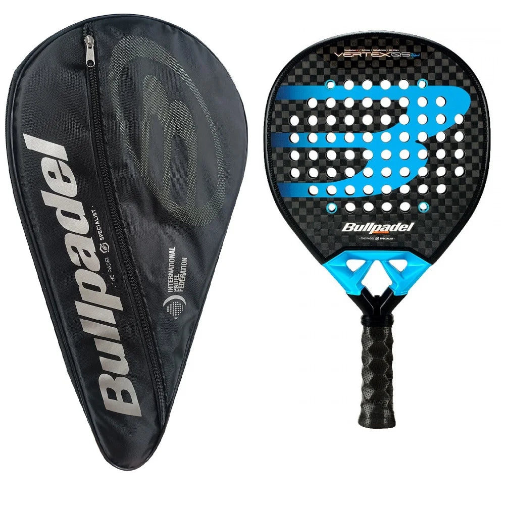 Bullpadel Padel Tennis Racket Carbon Fibre Composite Diamond Tear Round Shaped EVA Laminated Foam Sports Racquet 2026
