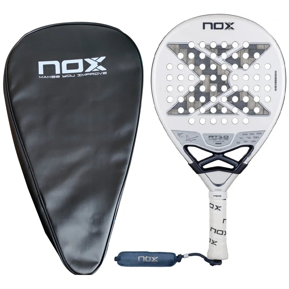 NOX 2026 padelio raketė su 12K/18K anglies pluoštu ir EVA Memory Flex šerdimi