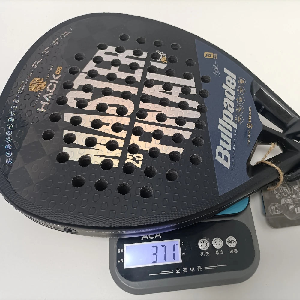 Bullpadel 3K/18K anglies pluošto padelio raketė