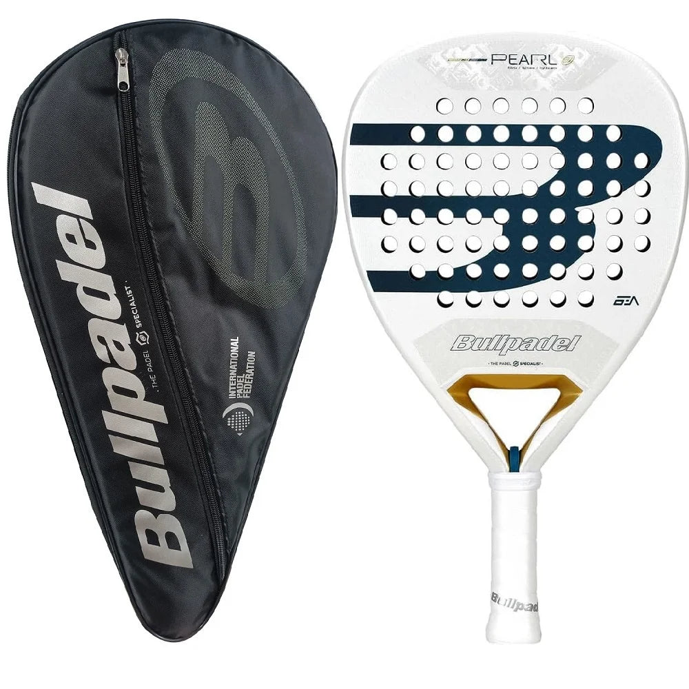 Bullpadel Padel Tennis Racket Carbon Fibre Composite Diamond Tear Round Shaped EVA Laminated Foam Sports Racquet 2026