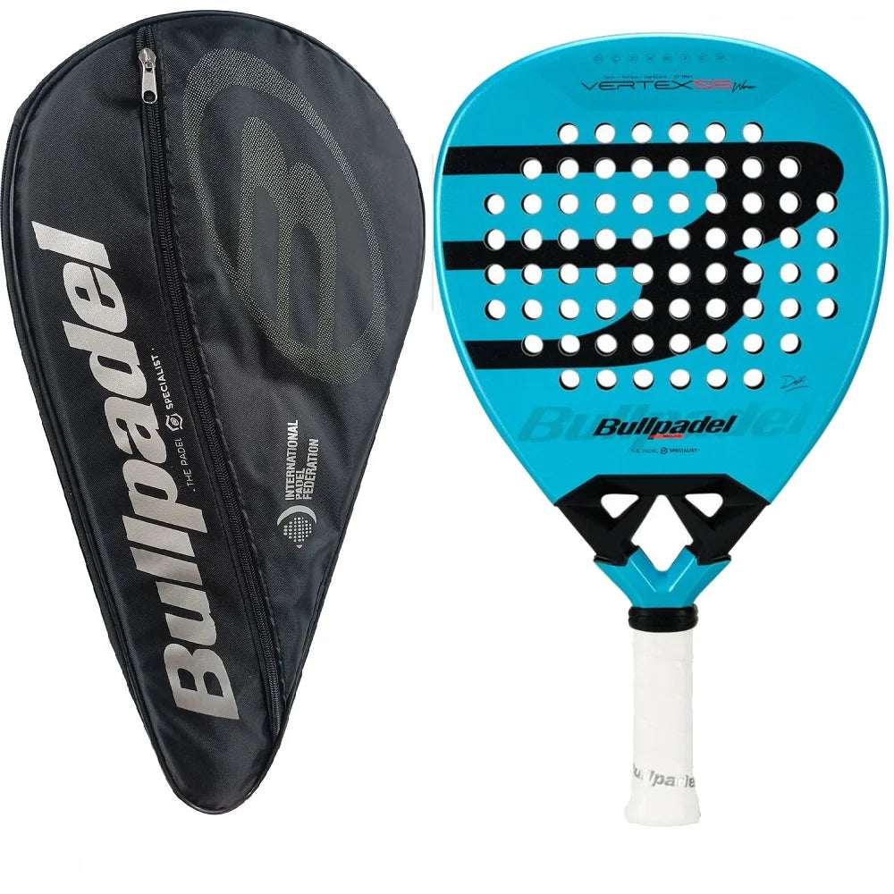 Bullpadel Padel Tennis Racket Carbon Fibre Composite Diamond Tear Round Shaped EVA Laminated Foam Sports Racquet 2026
