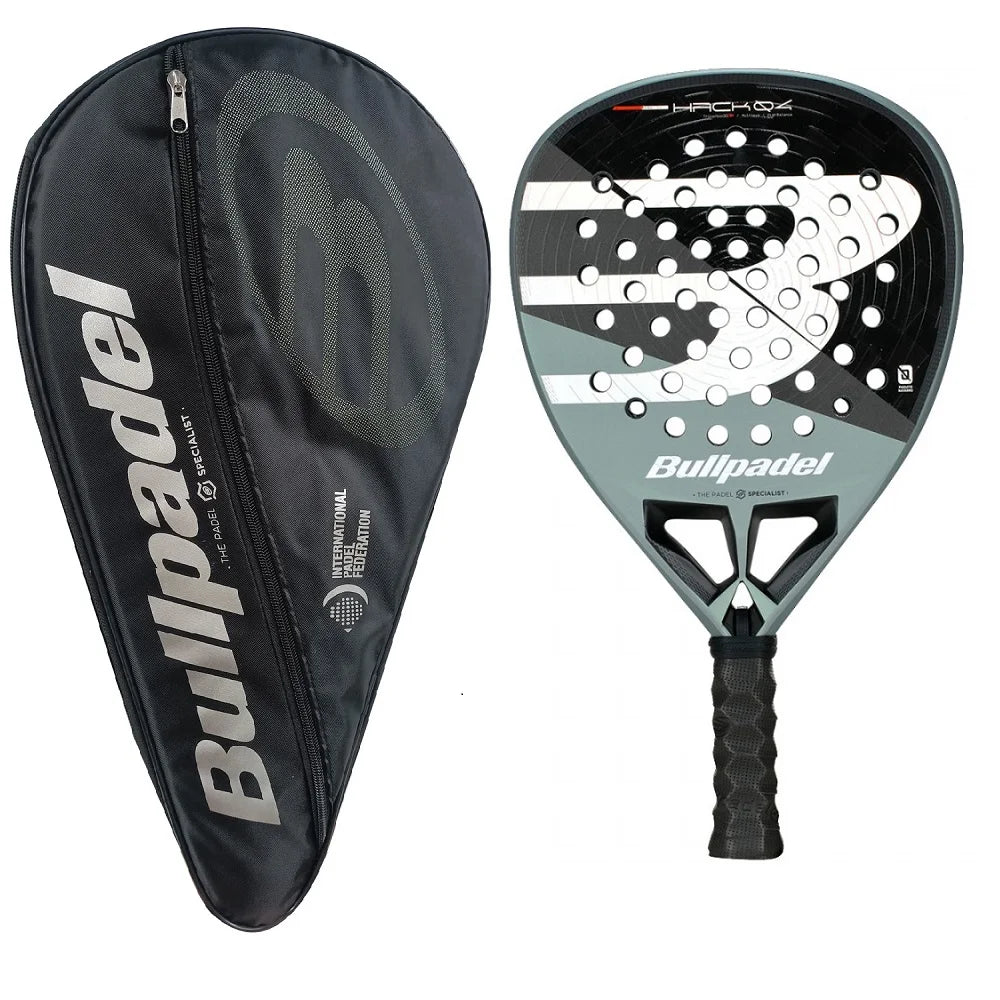 Bullpadel Padel Tennis Racket Carbon Fibre Composite Diamond Tear Round Shaped EVA Laminated Foam Sports Racquet 2026