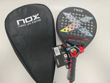 NOX profesionali anglies pluošto padelio raketė su 3D SPIN technologija