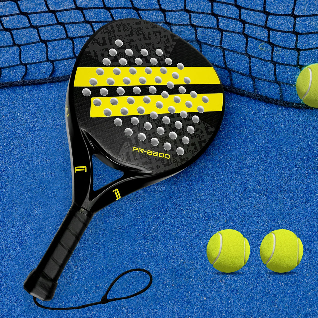 IANONI anglies pluošto padelio raketė su EVA Memory Flex šerdimi