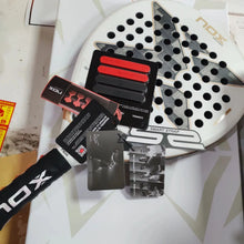 NOX 2026 padelio raketė su 12K/18K anglies pluoštu ir EVA Memory Flex šerdimi
