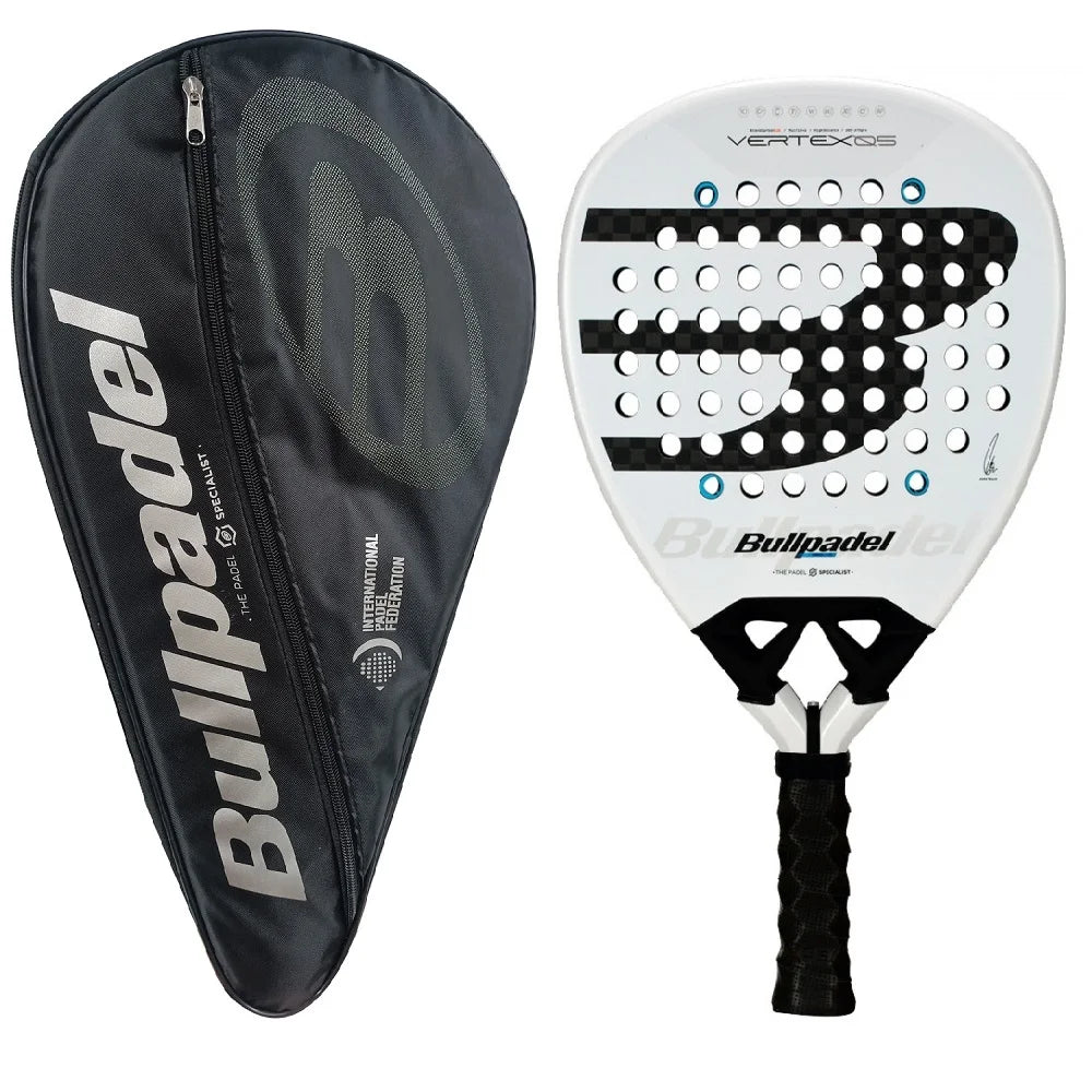 Bullpadel Padel Tennis Racket Carbon Fibre Composite Diamond Tear Round Shaped EVA Laminated Foam Sports Racquet 2026