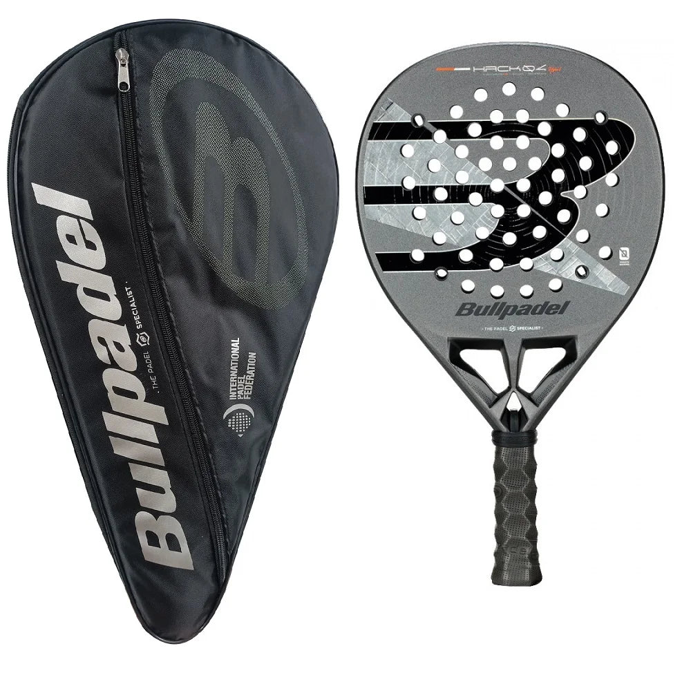 Bullpadel Padel Tennis Racket Carbon Fibre Composite Diamond Tear Round Shaped EVA Laminated Foam Sports Racquet 2026