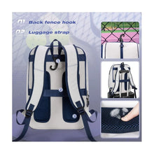 20-35L Paddle Tennis Backpack Pickleball Racket Bag Sport Waterproof Badminton Racket Storage Backpack with Shoe Compartment