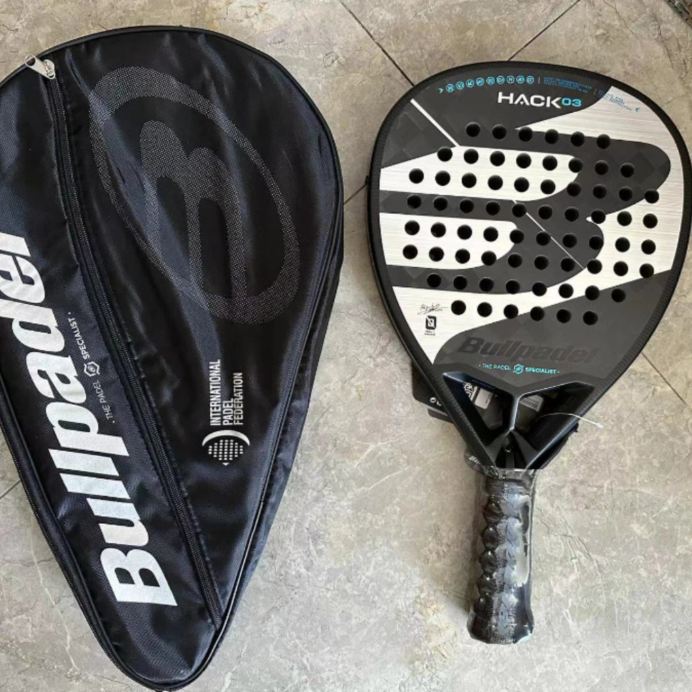 Bullpadel 3K/18K anglies pluošto padelio raketė