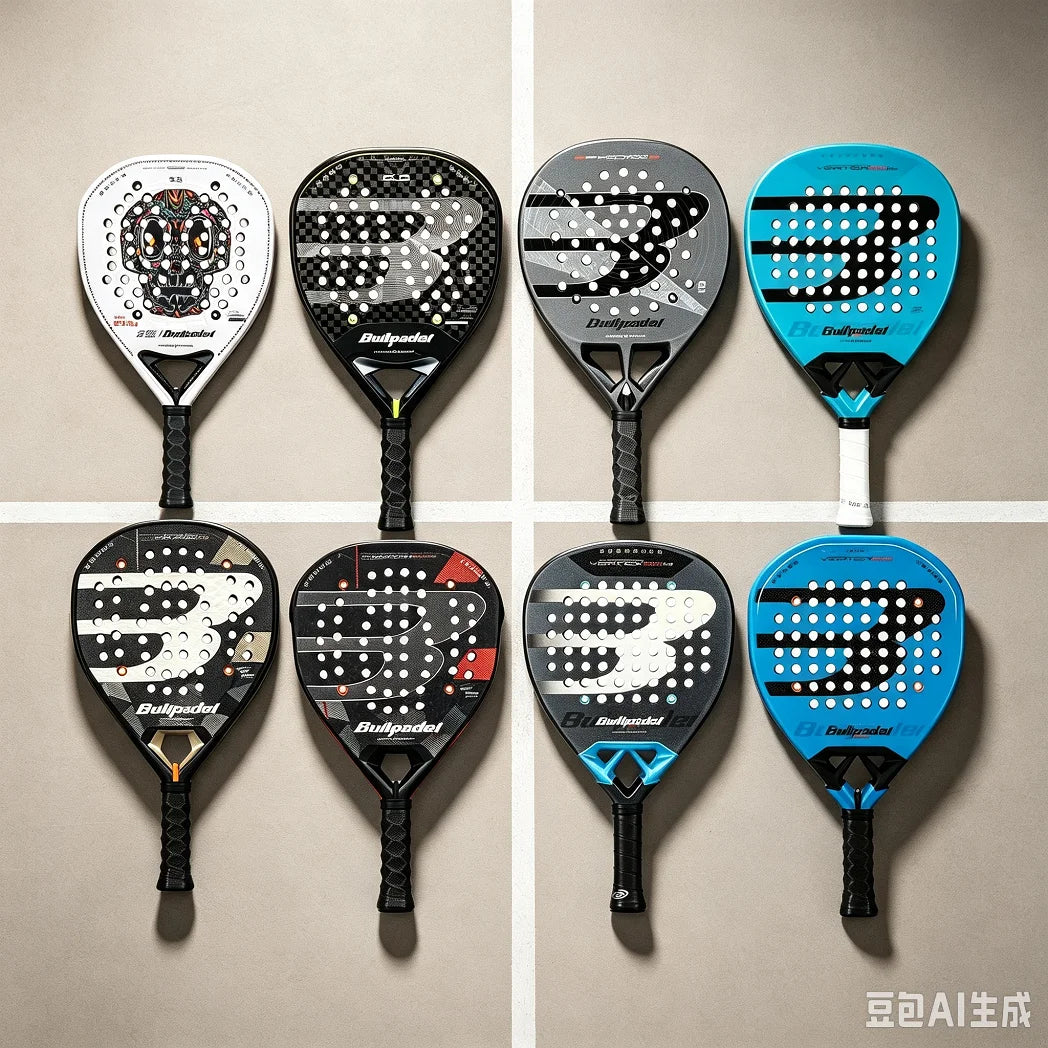 Bullpadel Padel Tennis Racket Carbon Fibre Composite Diamond Tear Round Shaped EVA Laminated Foam Sports Racquet 2026