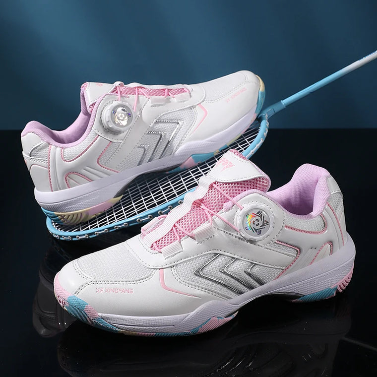 2025 New Women and Men Badminton Shoes Breathable Badminton Sneakers Non Slip Badminton Footwear Comfortable Outdoor Sneakers