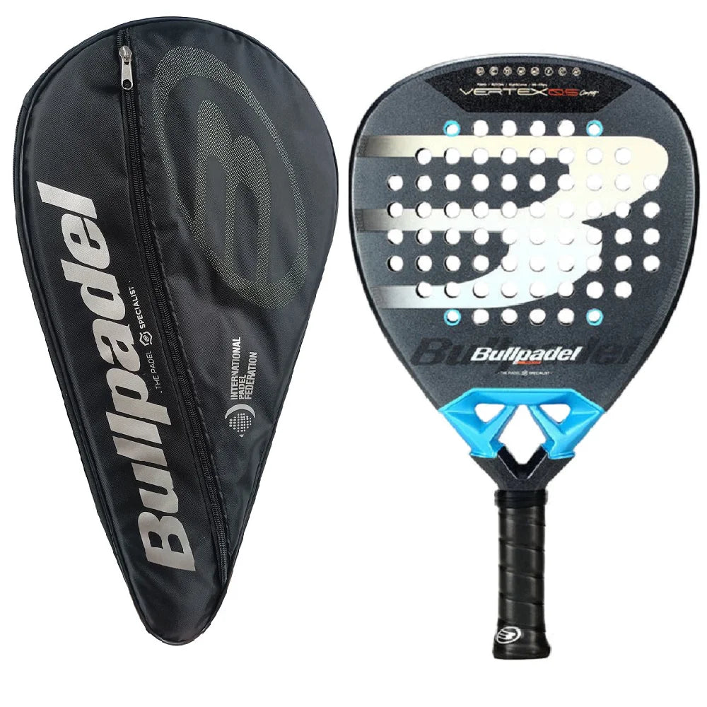 Bullpadel Padel Tennis Racket Carbon Fibre Composite Diamond Tear Round Shaped EVA Laminated Foam Sports Racquet 2026