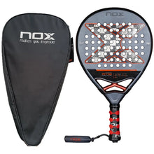 NOX 2026 padelio raketė su 12K/18K anglies pluoštu ir EVA Memory Flex šerdimi