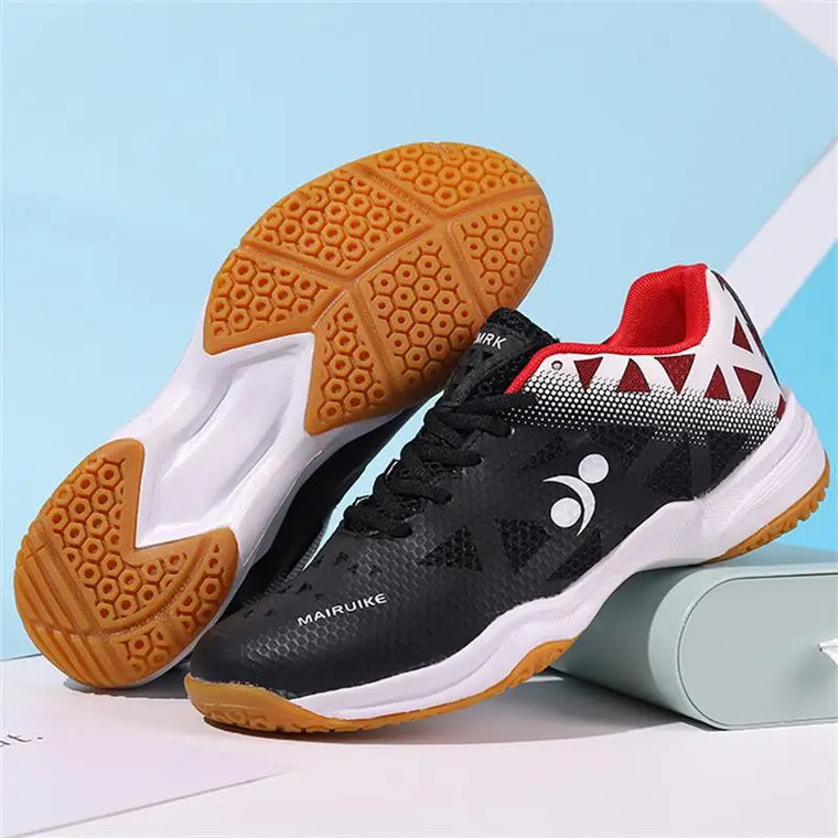 Unisex High-End Sports Tennis Shoes Fashionable Four-Season Badminton Couple Shoes Youth Comprehensive Training Footwear