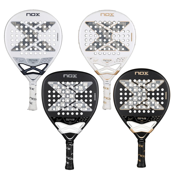 NOX 2026 Padel Racket 12K 18K Carbon Fiber Surface with EVA Memory Flex Foam Core Padel Tennis Racket Lightweight Paddle Racquet