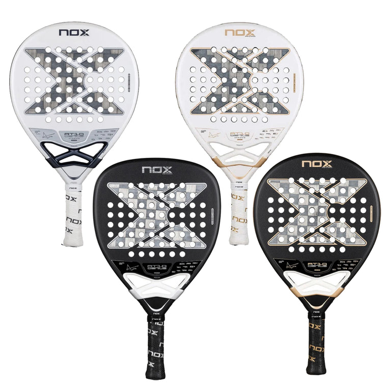 NOX 2026 padelio raketė su 12K/18K anglies pluoštu ir EVA Memory Flex šerdimi